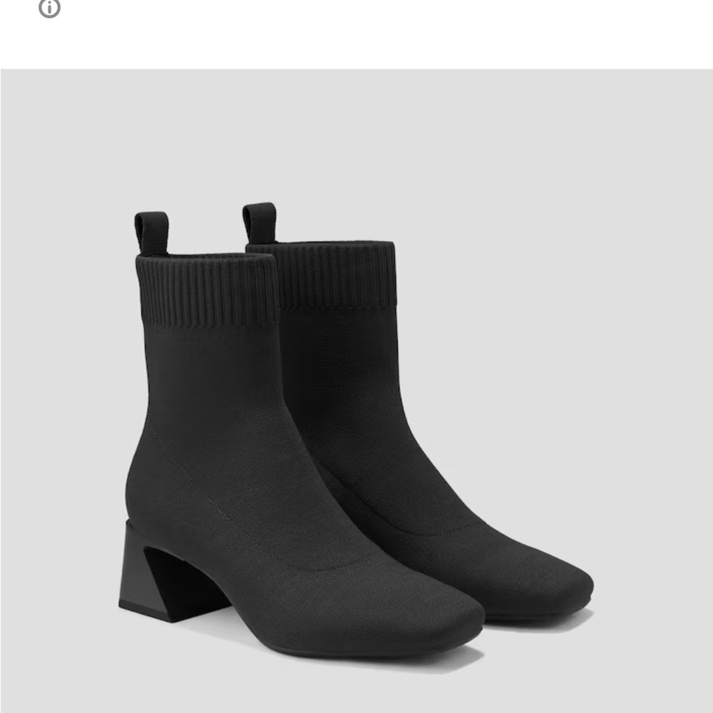 BRAND NEW Vivaia Wool Elegant Black Regina Pro heel boots. ❤️ NEVER WORN
